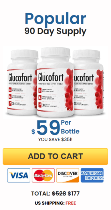 Glucofort 3 Bottles