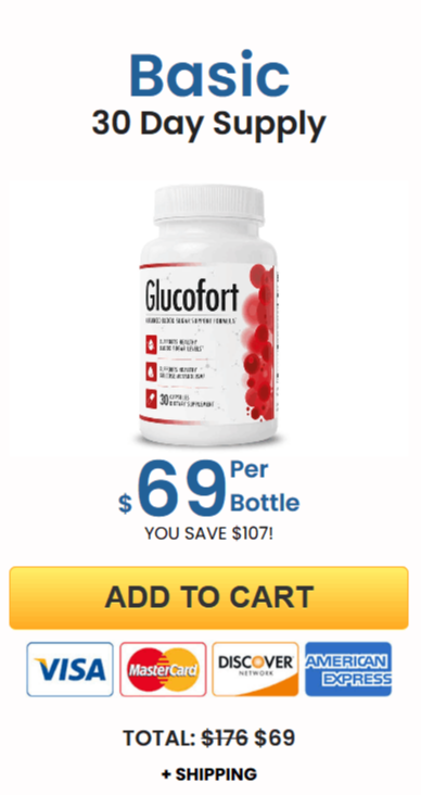 Glucofort 1 Bottle